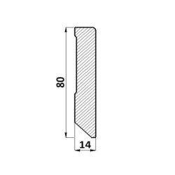 Plinta Egger L511 ,8 CM pentru parchet El2936